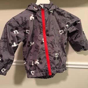 Disney Gray Jacket with Red Accents